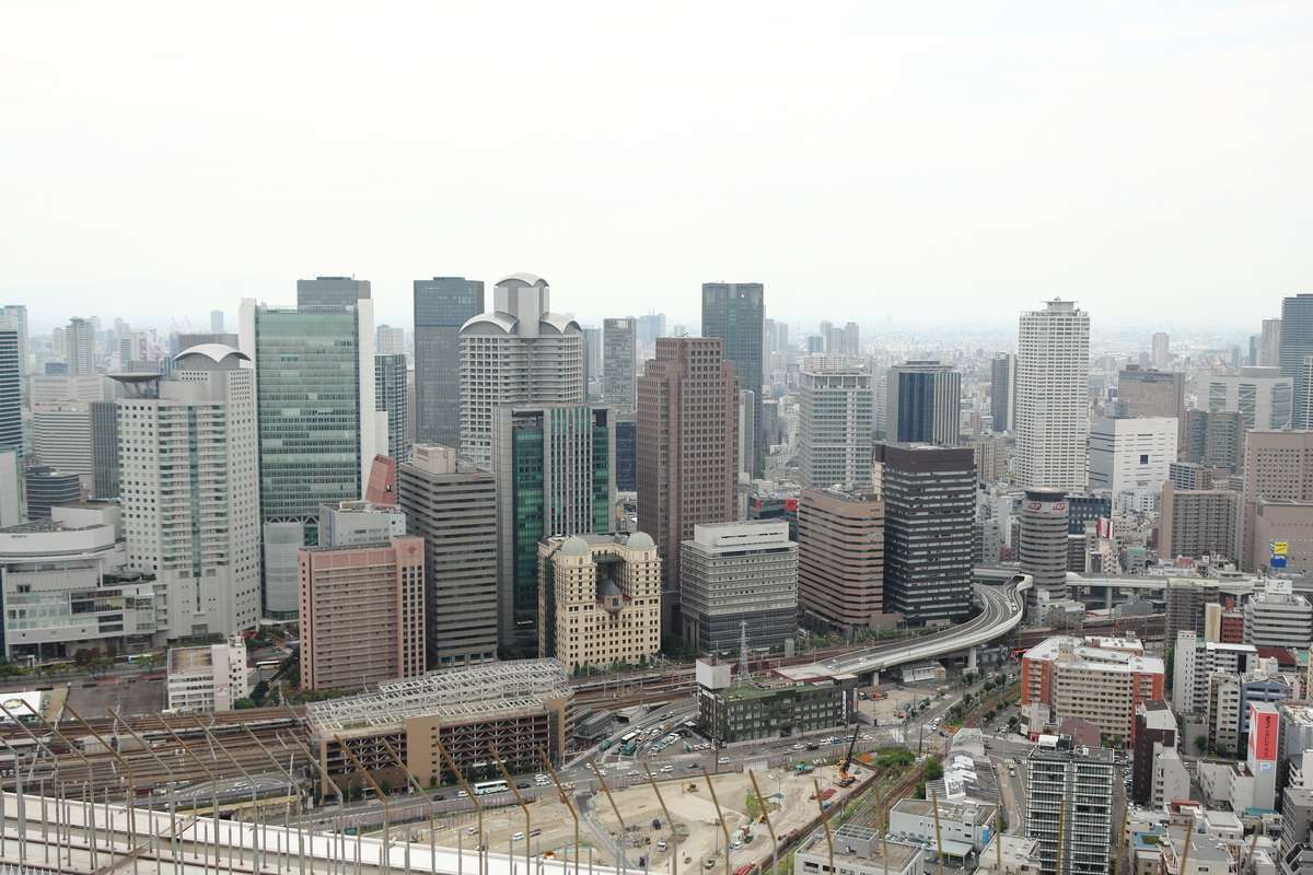 日本有数のビル群 梅田 中之島周辺を街歩き 梅田スカイビル空中庭園 など And Build Hiroshima