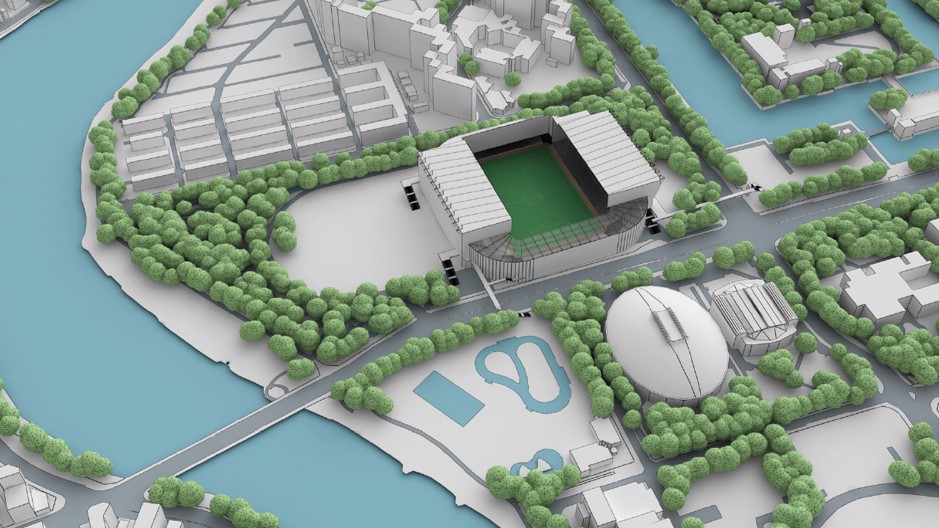 サッカースタジアム候補地 中央公園 に決定 開業目標は24年春 And Build Hiroshima