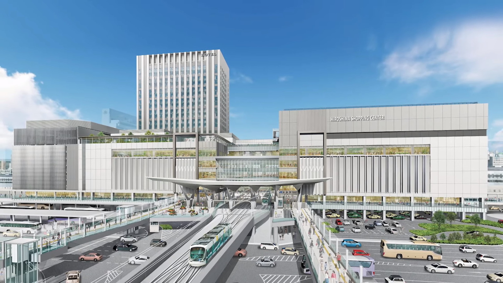 Jr広島駅ビルの建て替え計画が公表 400室のホテル シネコンなど都市に相応しい大規模なものに And Build Hiroshima