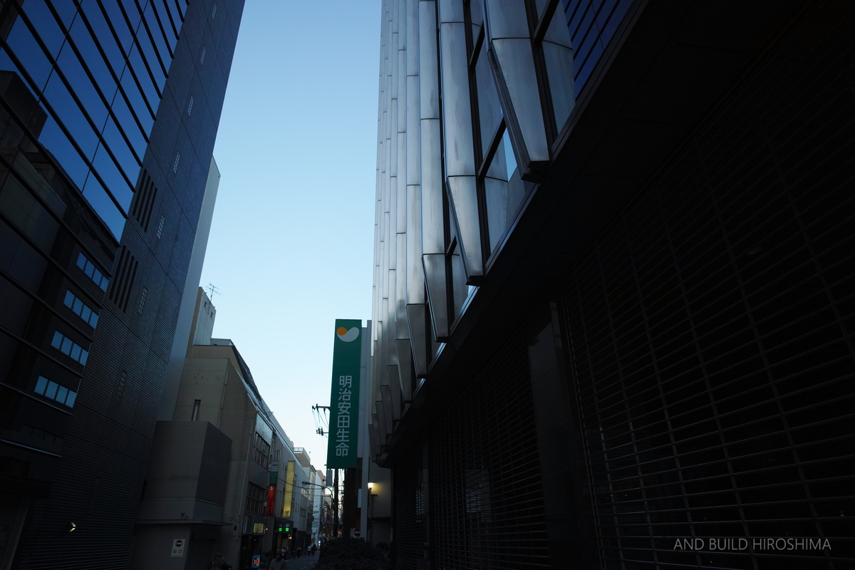 明治安田生命広島ビル 19 10 鯉城通りの老舗高層ビル Foveon And Build Hiroshima
