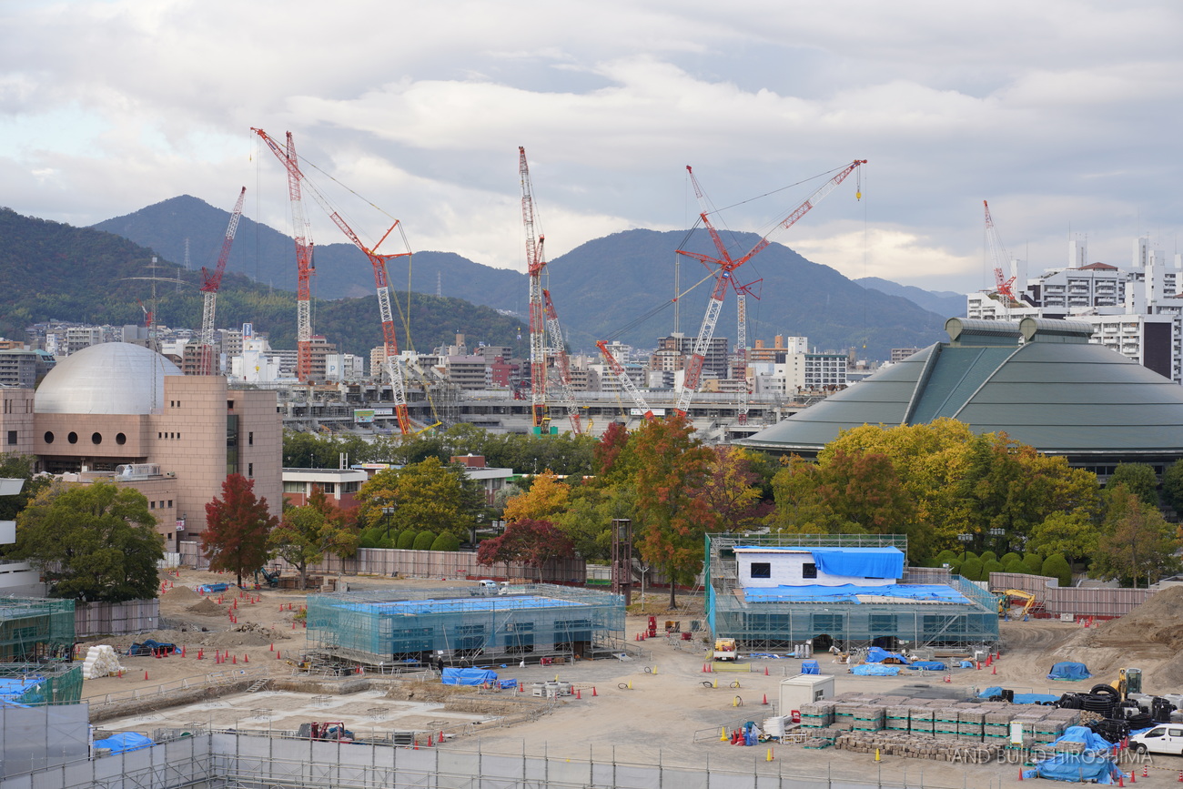 旧広島市民球場跡地整備等事業 ひろしまゲートパークプラザ 22 11 Vol 3 And Build Hiroshima