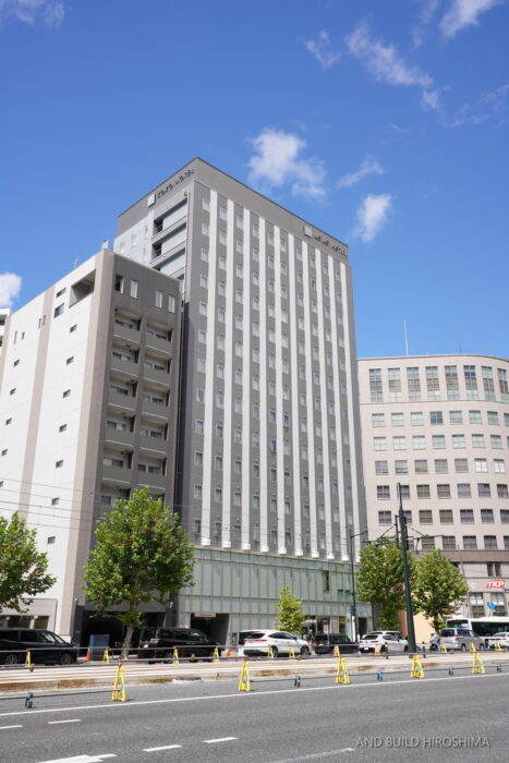 既存のKOKO HOTEL 広島駅前の外観
